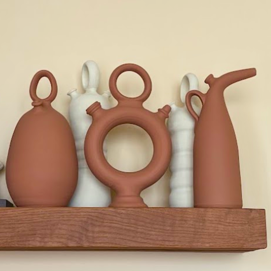 Botijo Ovum terracota