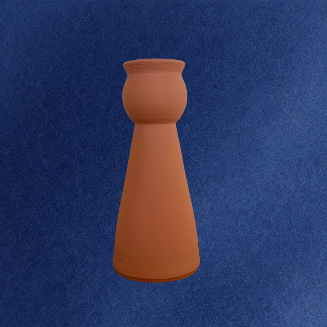 Jarrón Línea recta terracota