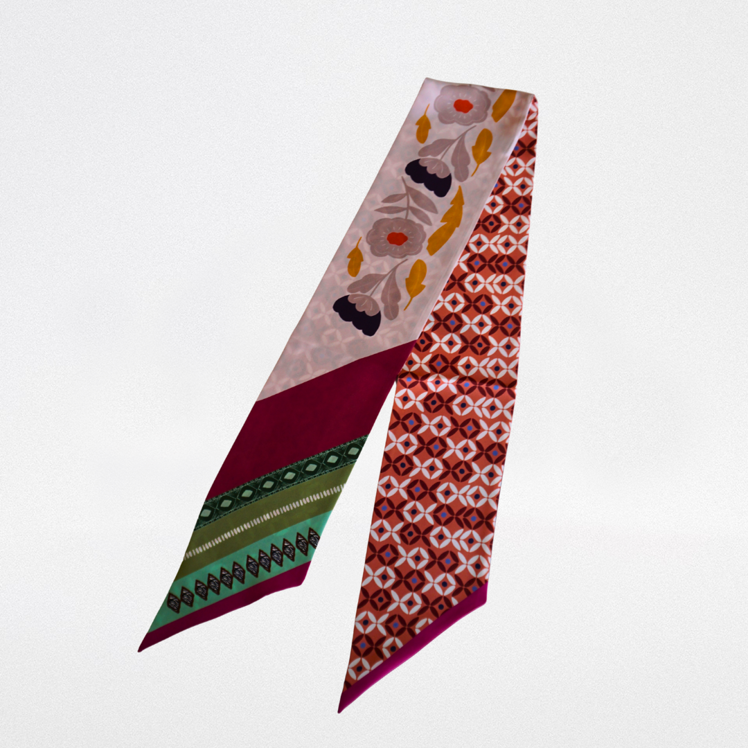 Large Twilly Flowers and Geometric patterns