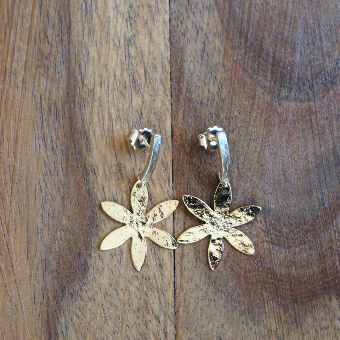 Pendientes Flor
