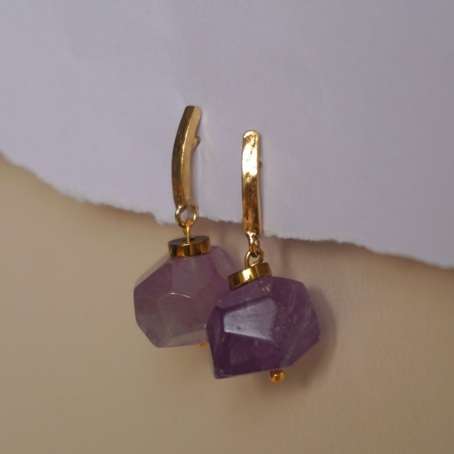 Pendientes Piedra de color