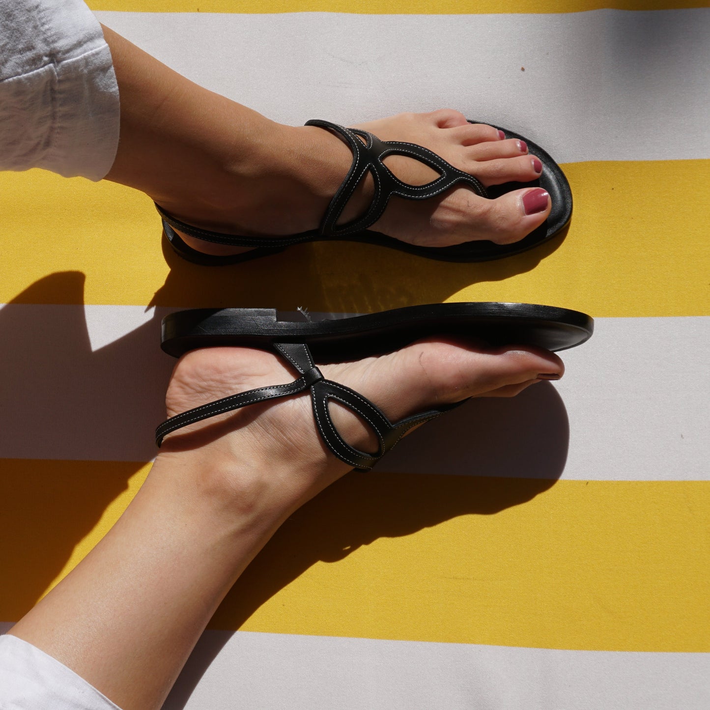 Sandalias Rondine negras