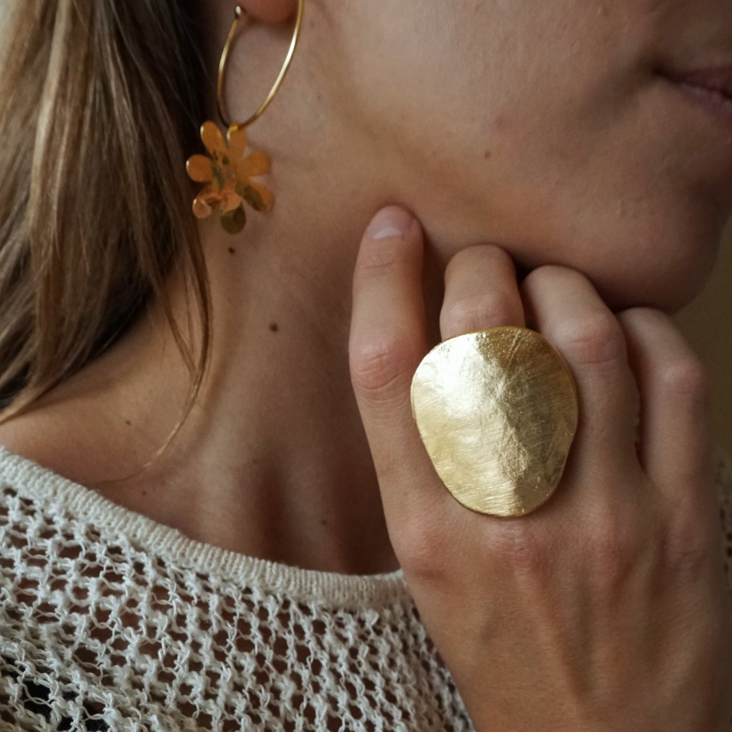 Anello Placca opaca
