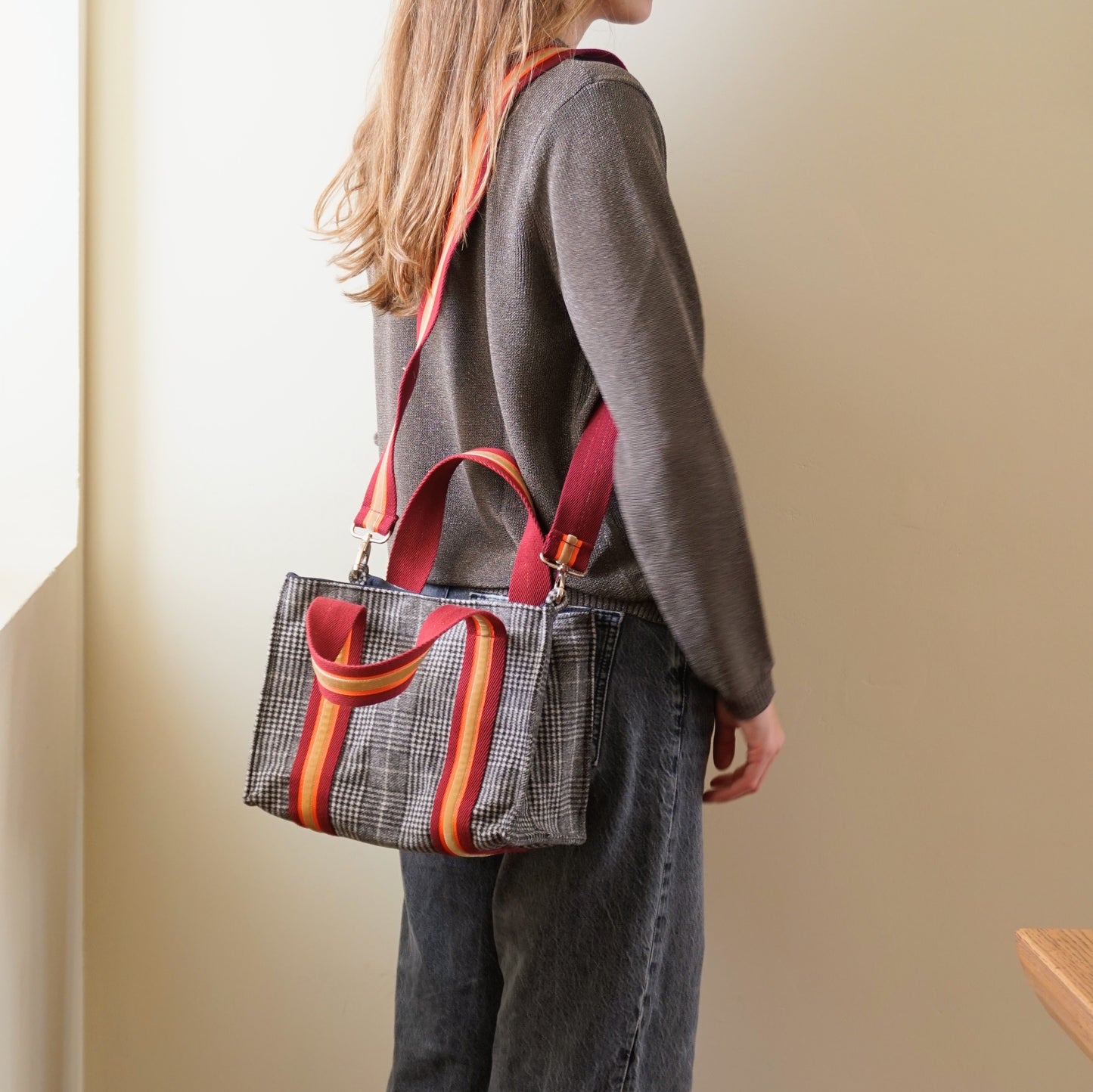 Shopping bag mini Principe de Gales