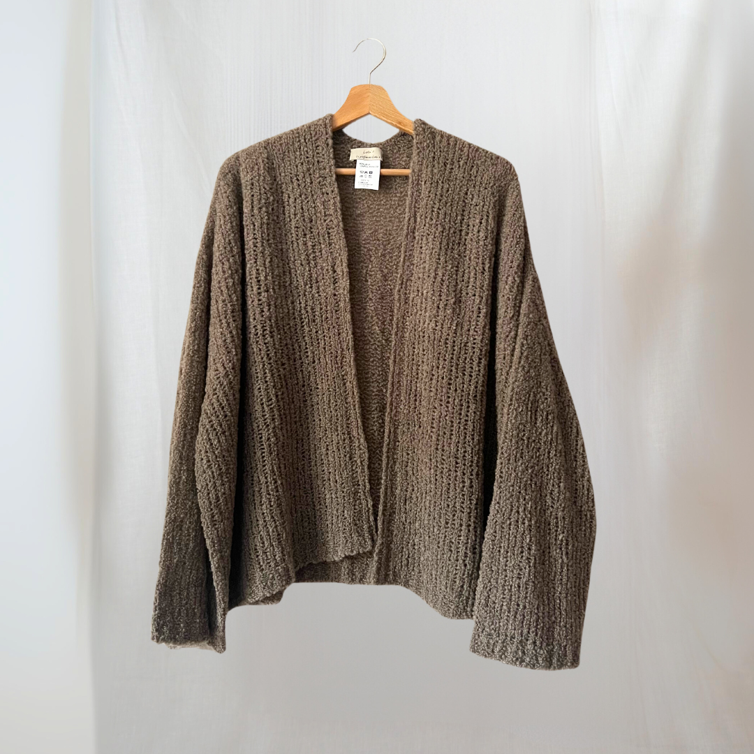 Cardigan aperto