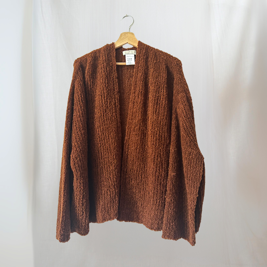 Cardigan aperto