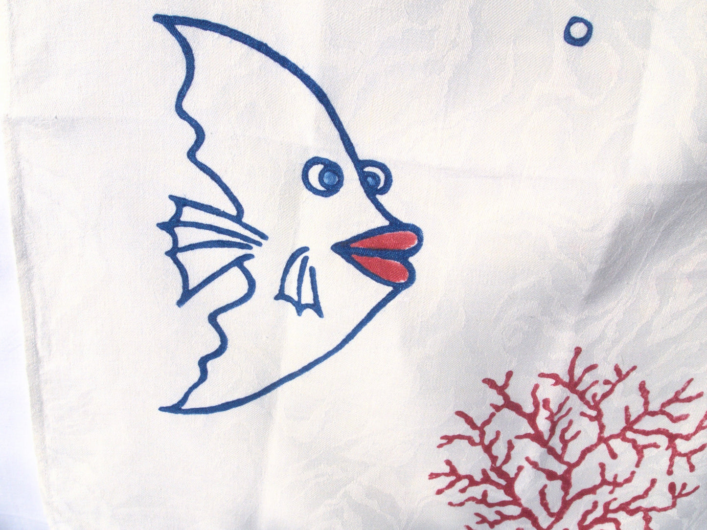 Kitchen towel with different patterns