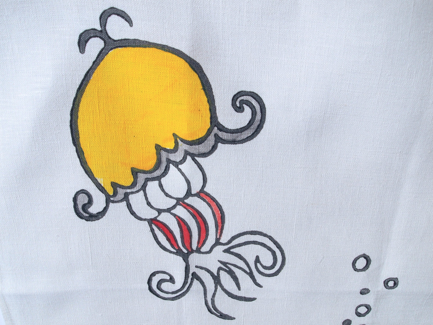 Kitchen towel with different patterns