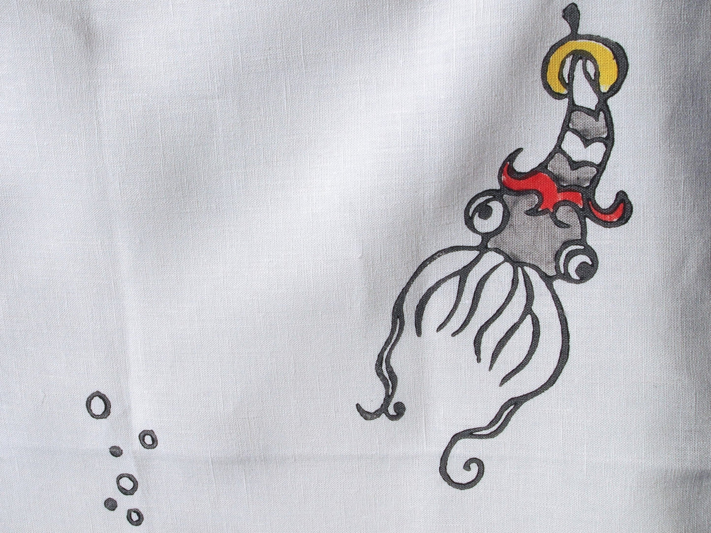 Kitchen towel with different patterns
