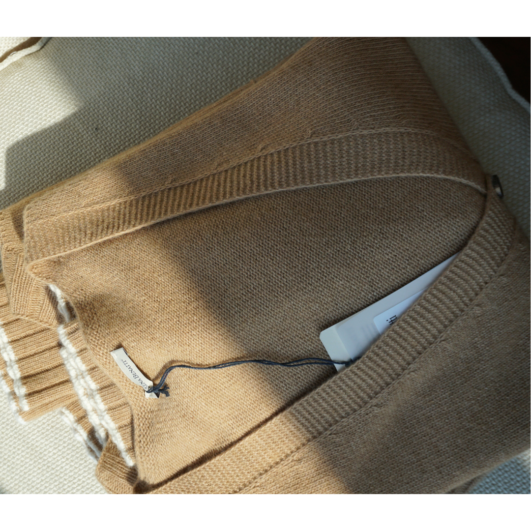 Cardigan cammello