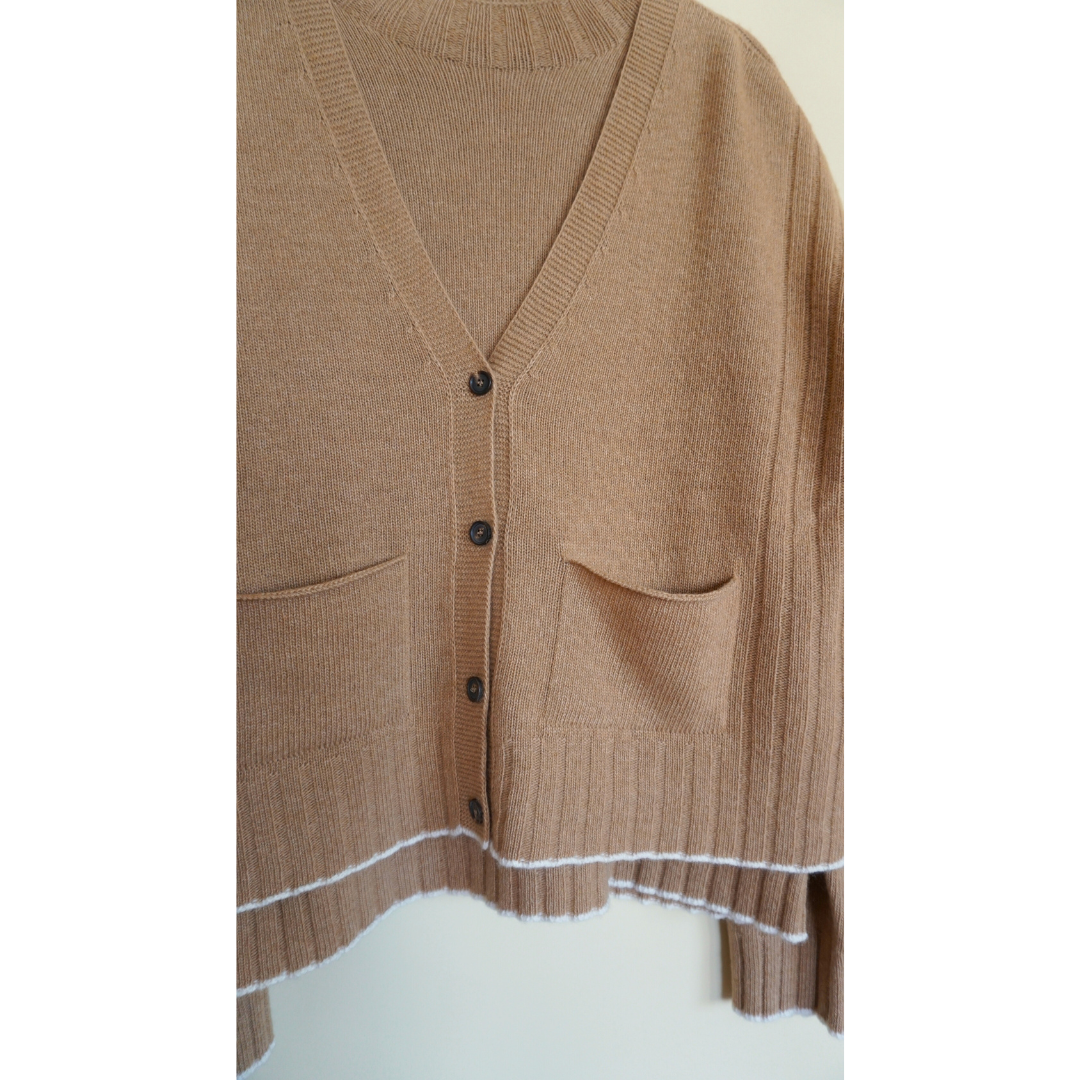 Cardigan cammello