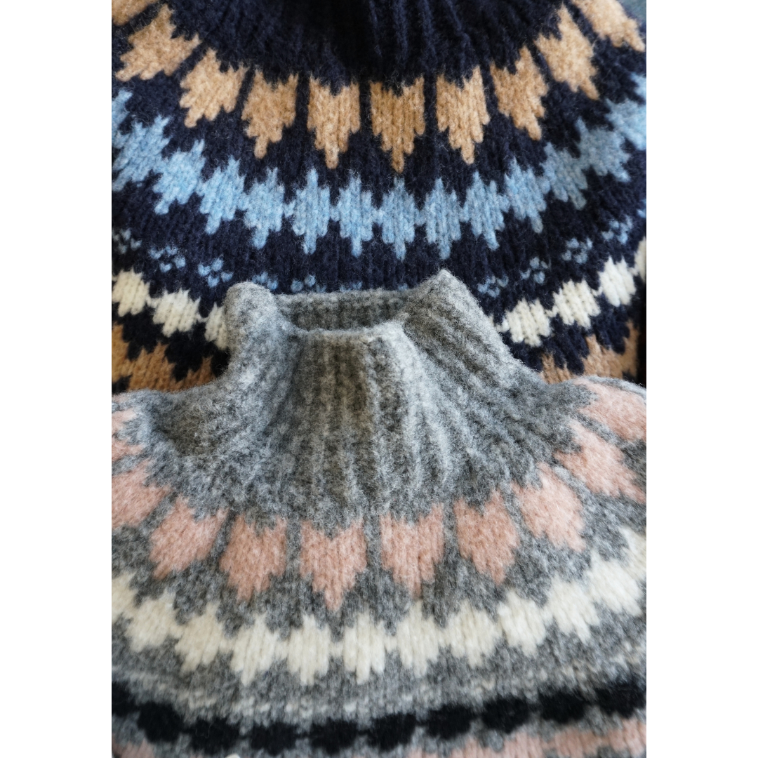 Nordic pattern sweater