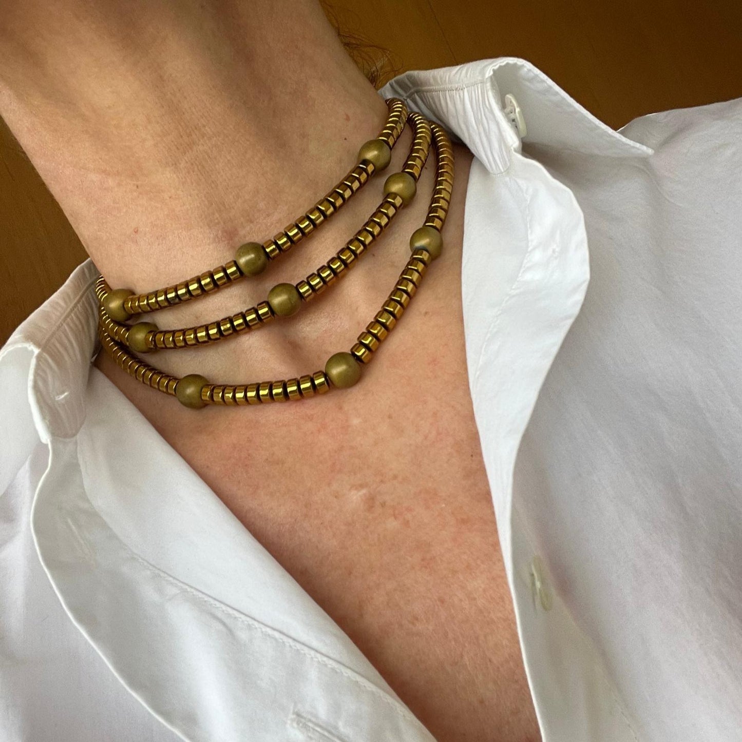 Collana doppia con Giada