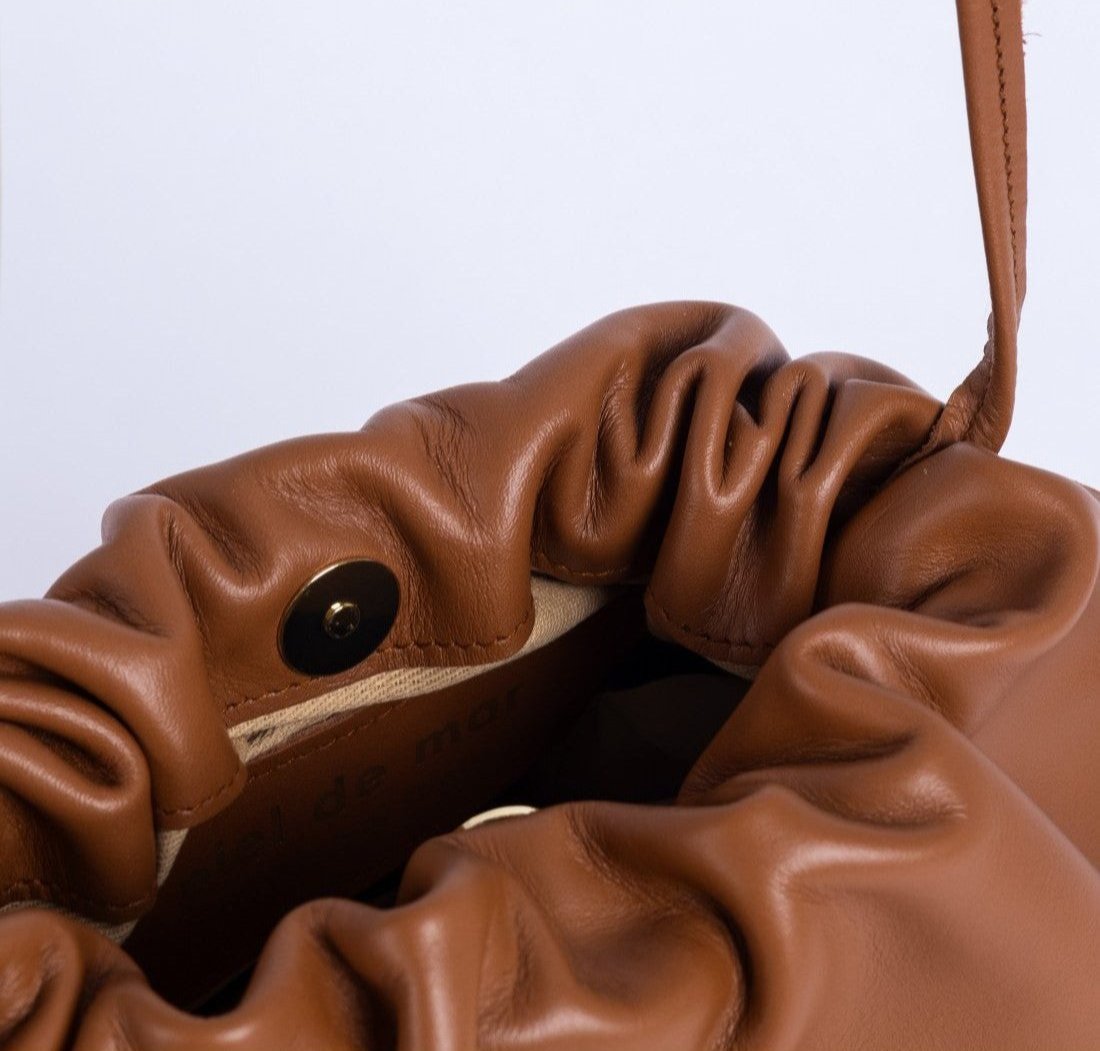 Bolso de piel Sakito cuero