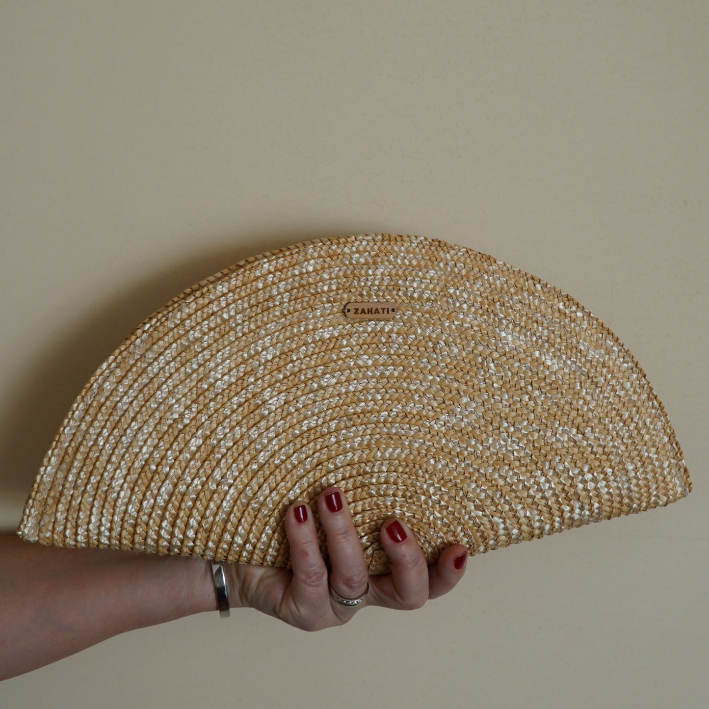 Bolso Abanico Natural