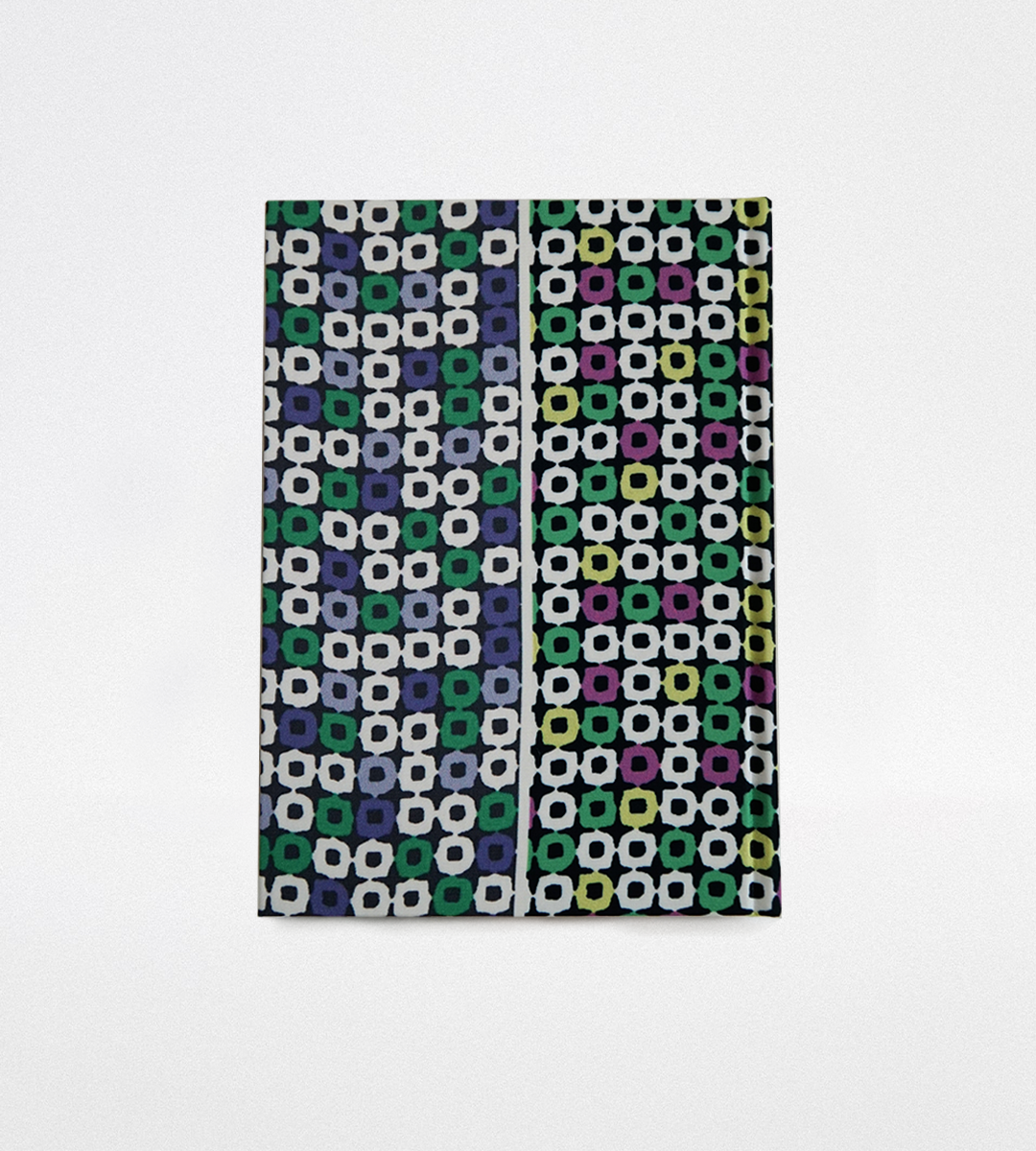 Libreta de Seda Estampado Geométrico "Mini cerchi"