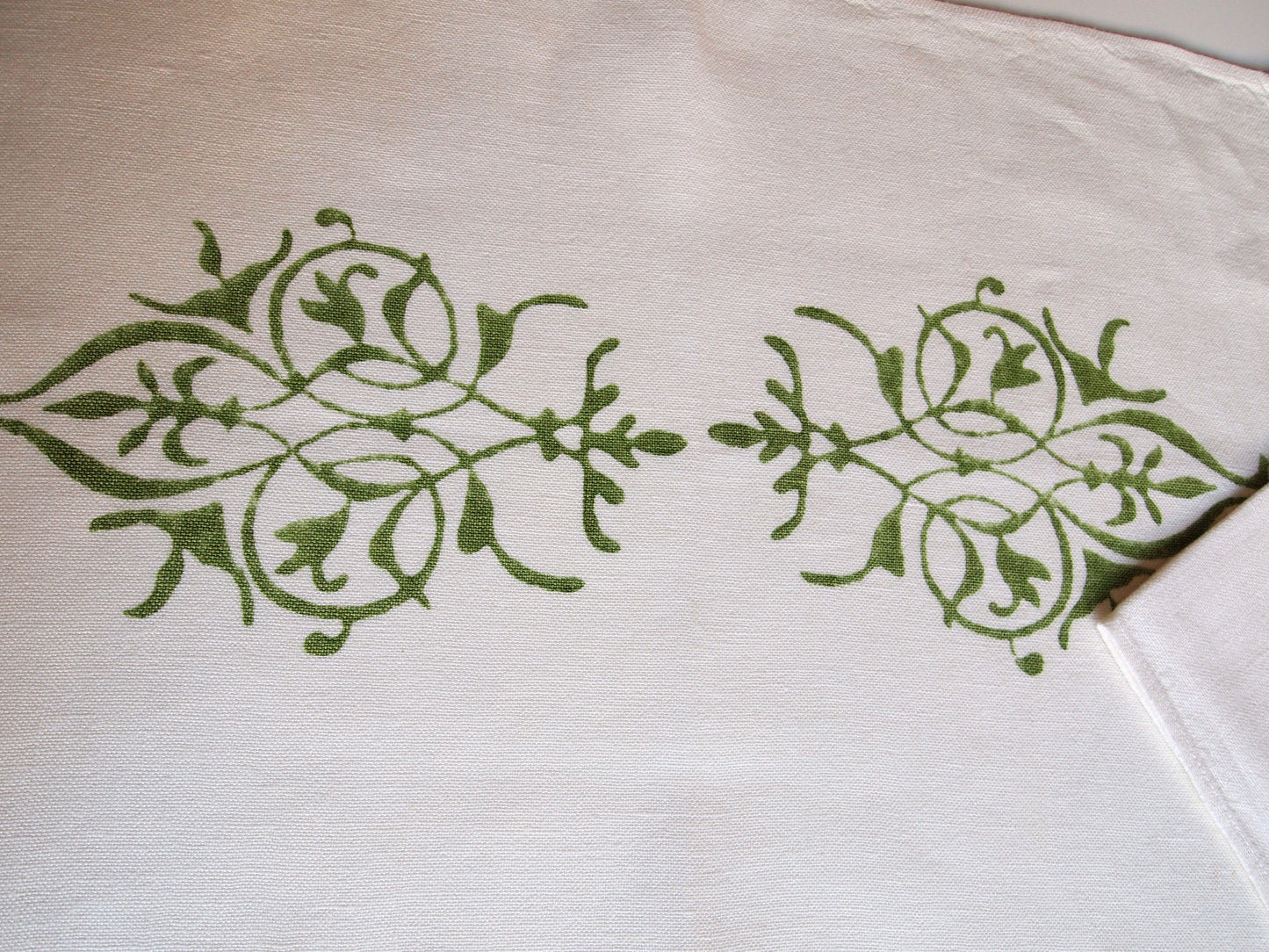 Mantel individual 705 verde ácido con servilleta