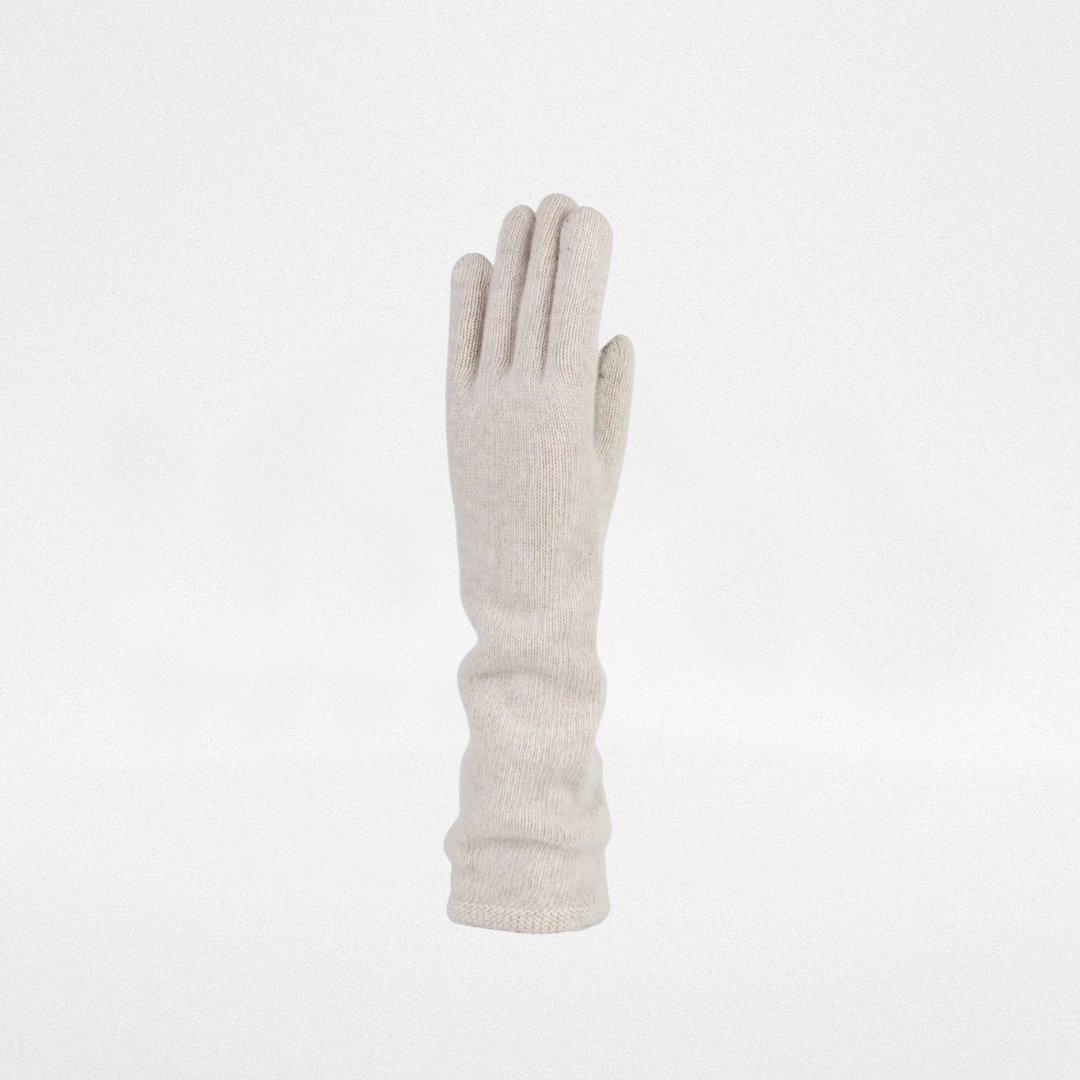 Guante largo color liso
