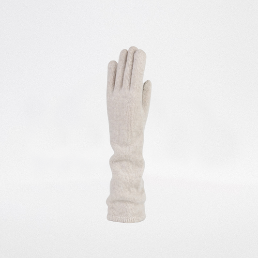 Guante largo color liso