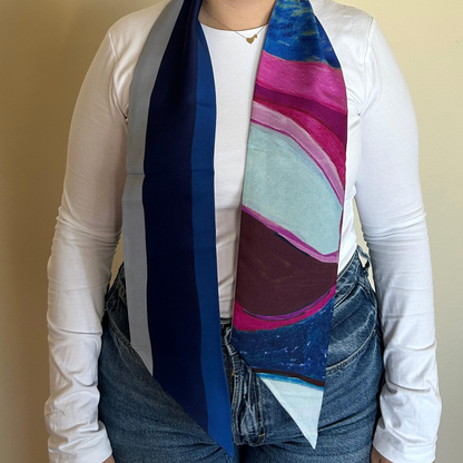 Large Twilly Abstract Canvas