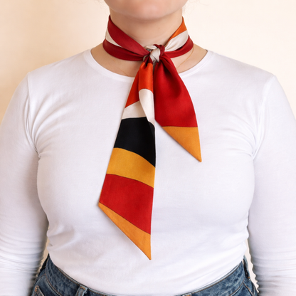 Small silk twilly Colour palette