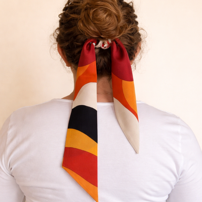 Small silk twilly Colour palette