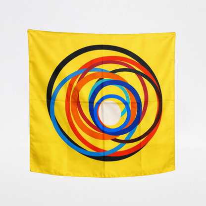 Silk mini scarf Psicodelia