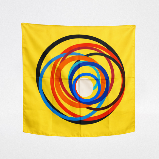 Mini foulard di seta Psicodelia