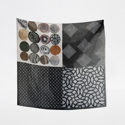 Maxi foulard lana Esferas