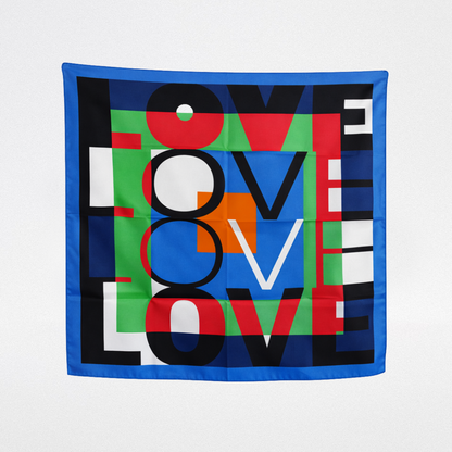 Mini pañuelo seda love