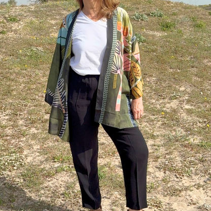 Kimono seta corto