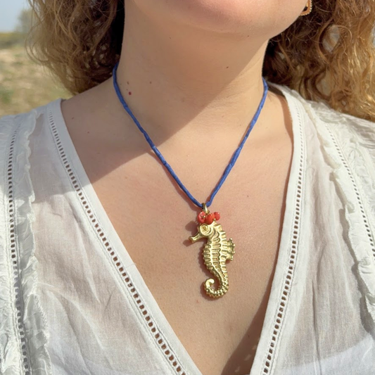 Seahorse necklace