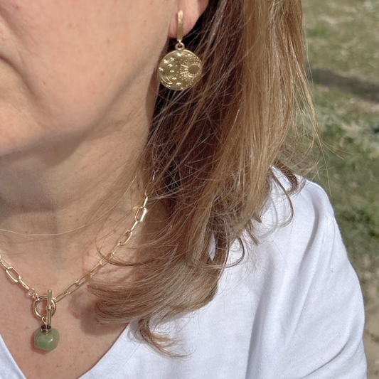 Pendientes Sol y Luna