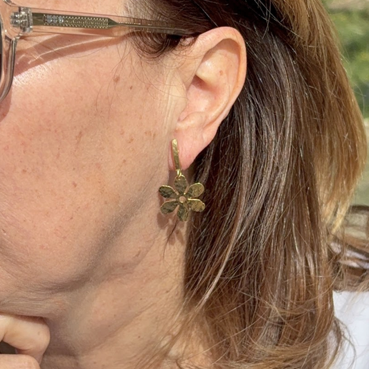 Pendientes Flor