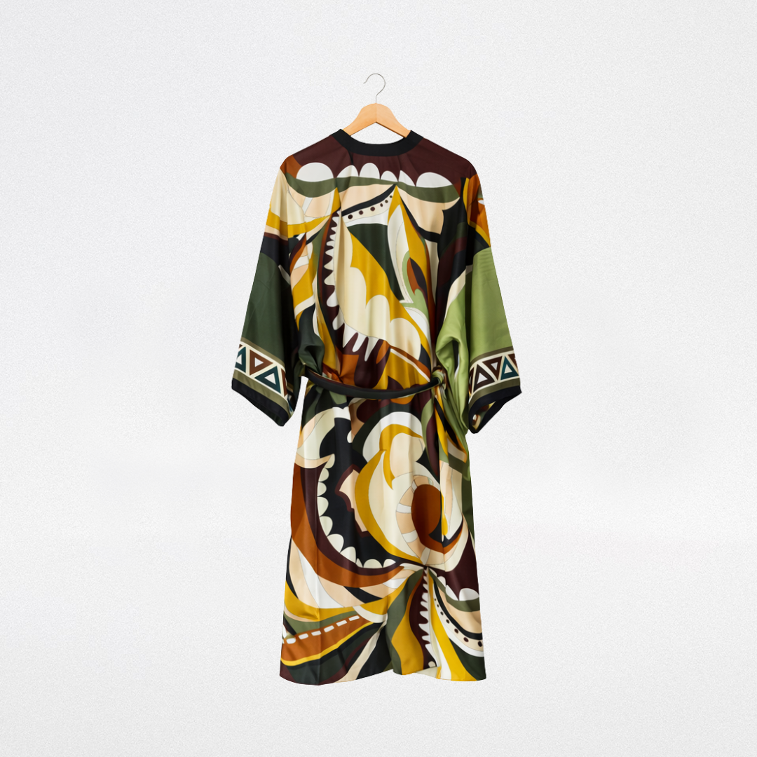 Kimono seta Geometria