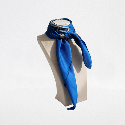 Foulard seta piccolo Foglia