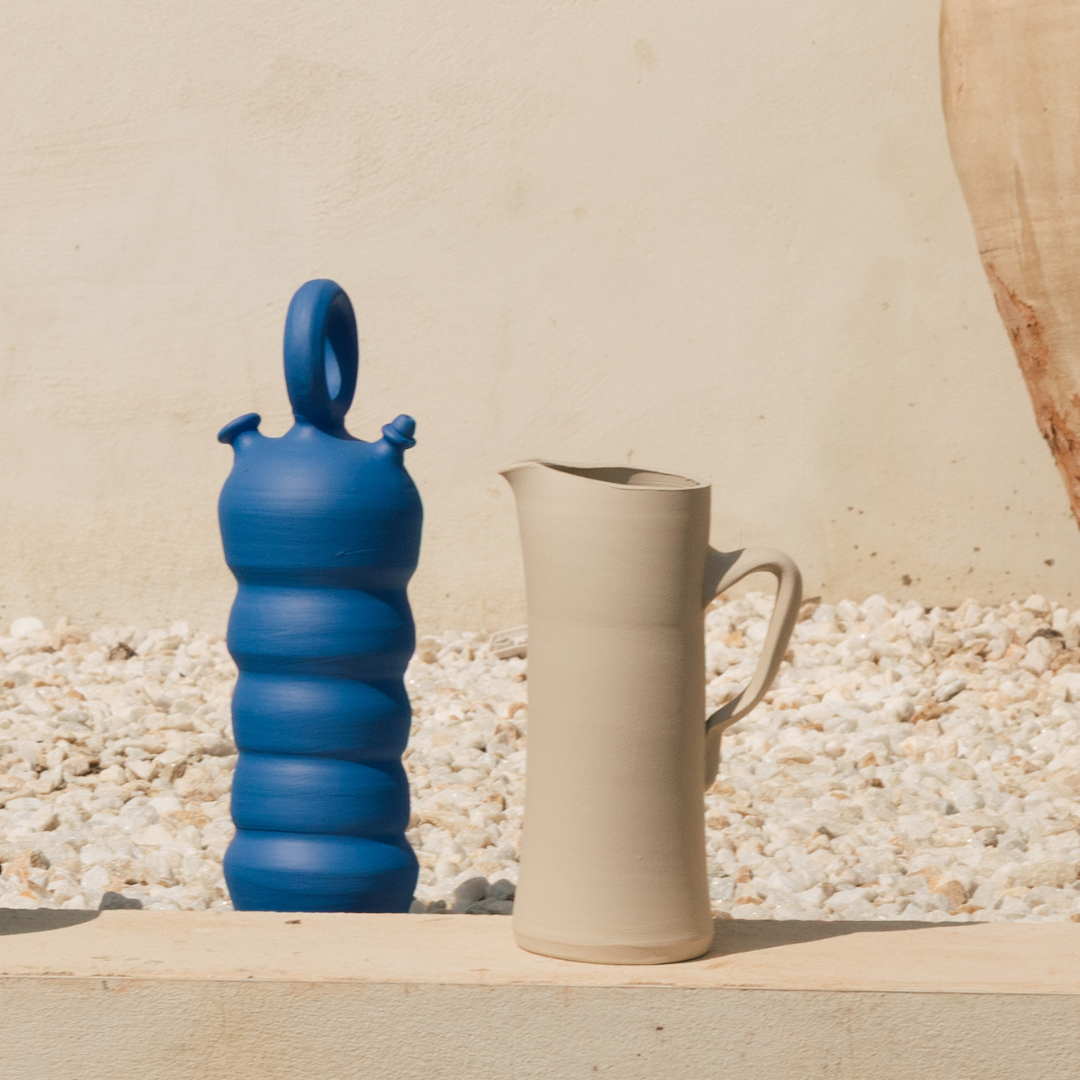 Botijo Lobulado azul