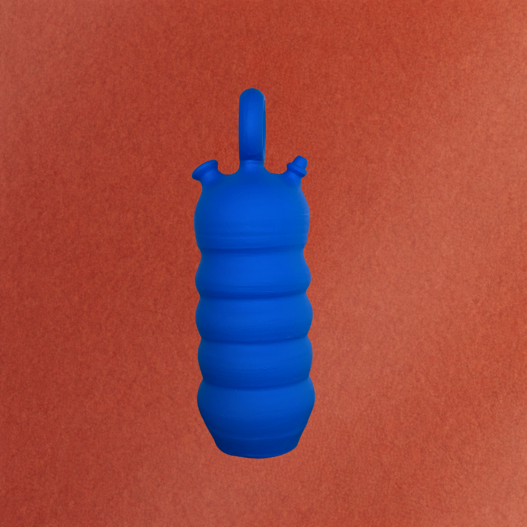 Botijo Lobulado azul