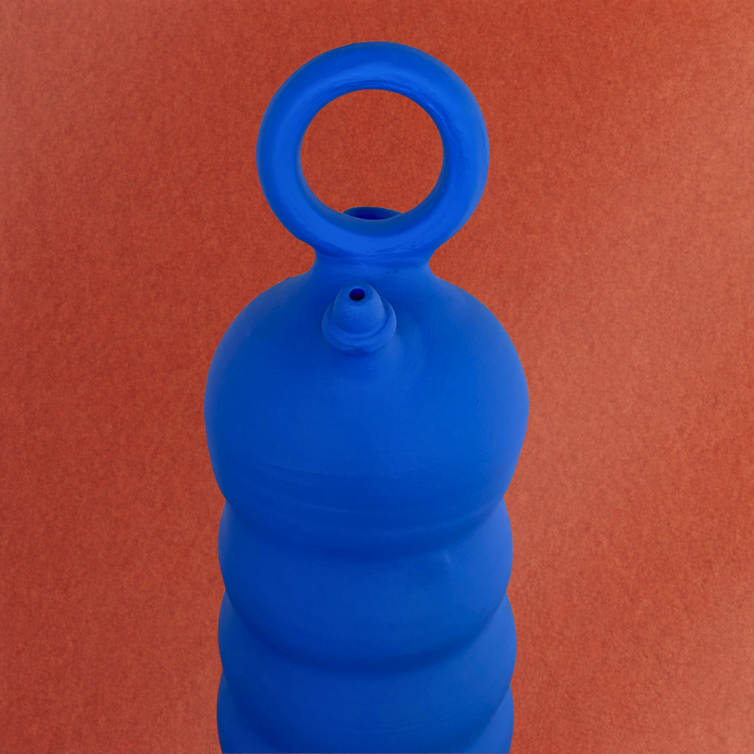 Botijo Lobulado azul