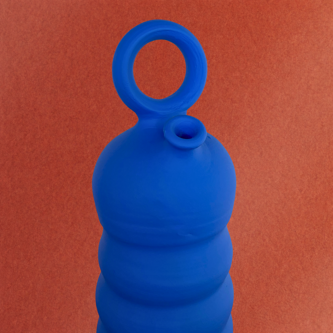 Botijo Lobulado azul