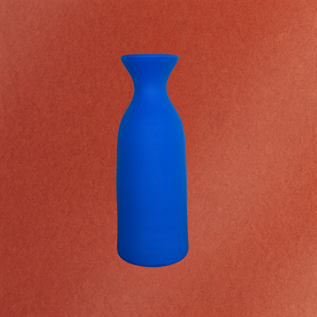 Botella Agua Decanter azul