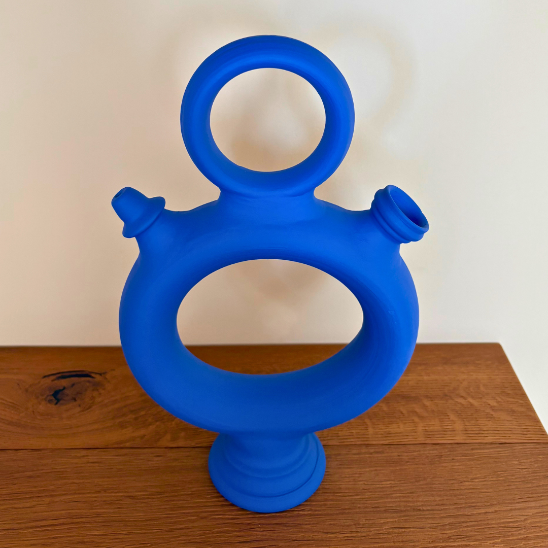 Botijo Rollo Grande azul