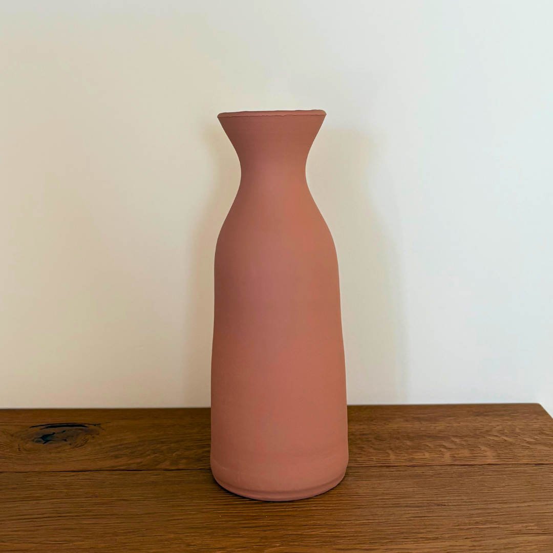 Botella Agua Decanter terracota