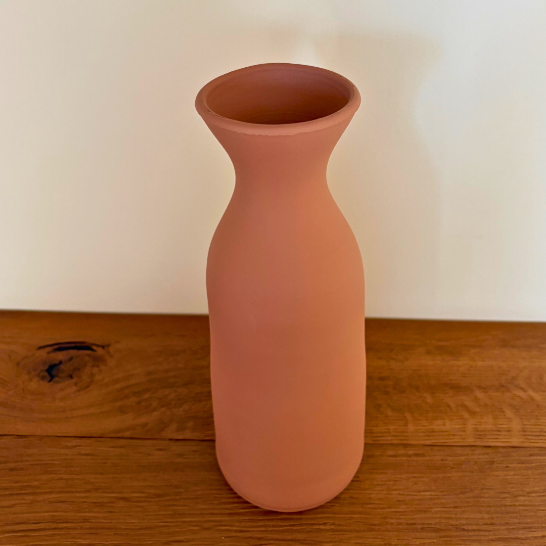 Botella Agua Decanter terracota
