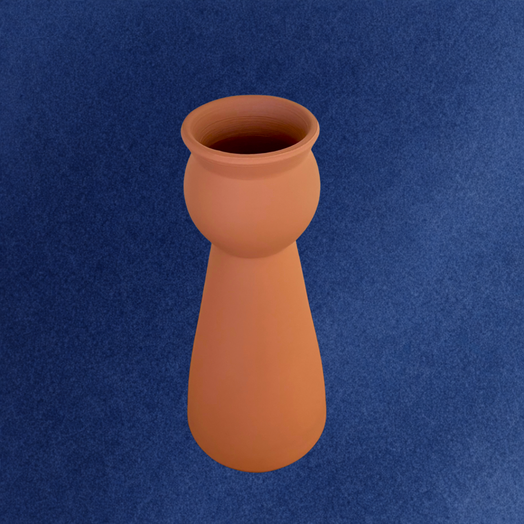 Jarrón Línea recta terracota