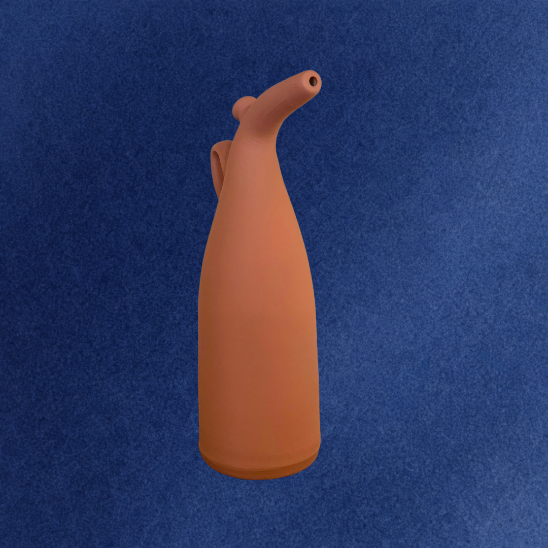 Botijo Sifón terracota