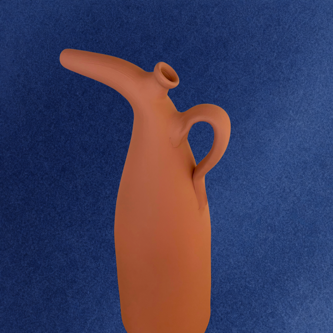 Botijo Sifón terracota