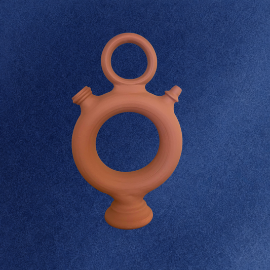 Botijo Rollo Grande terracota