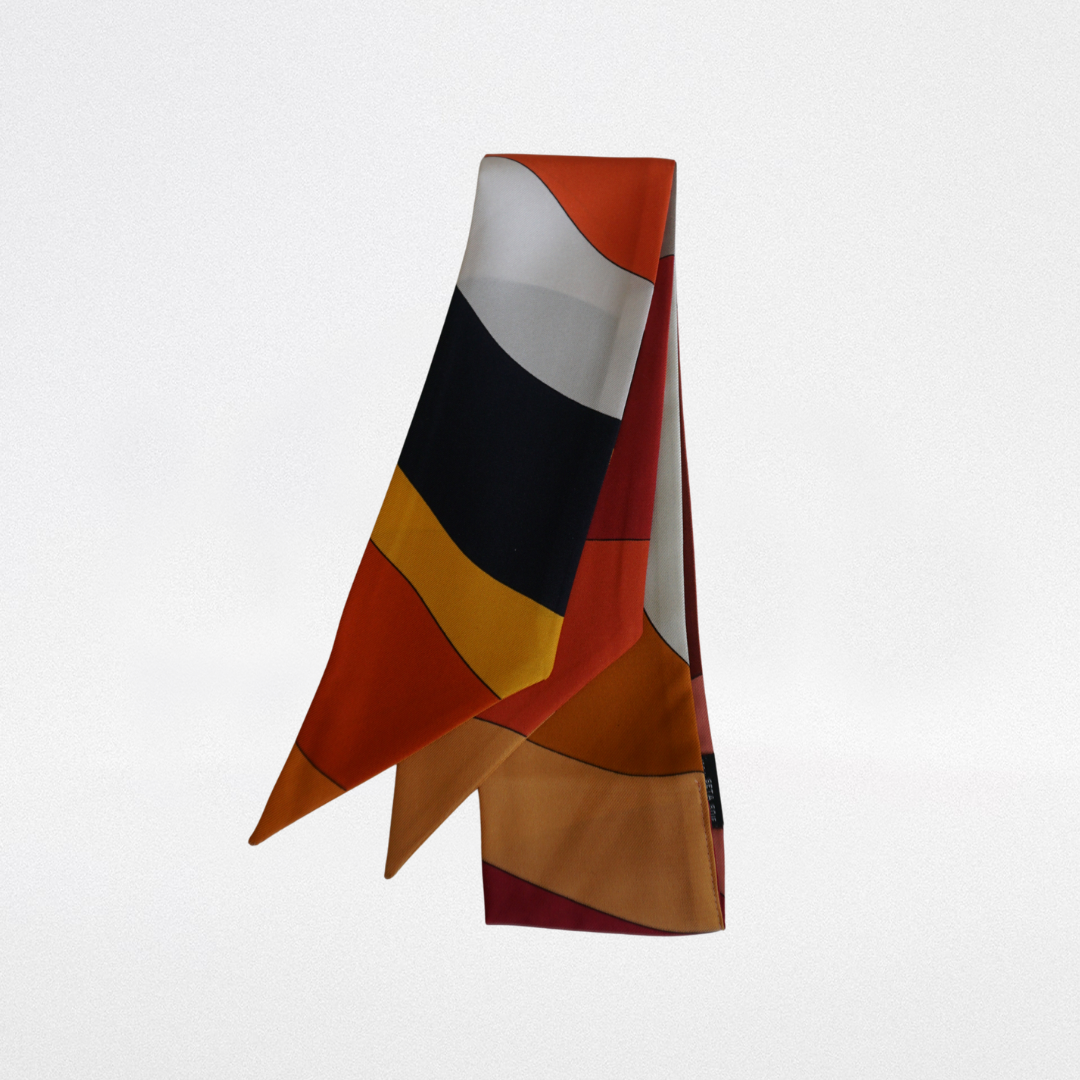 Small silk twilly Colour palette