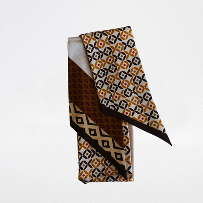 Large Twilly Flowers and Geometric patterns